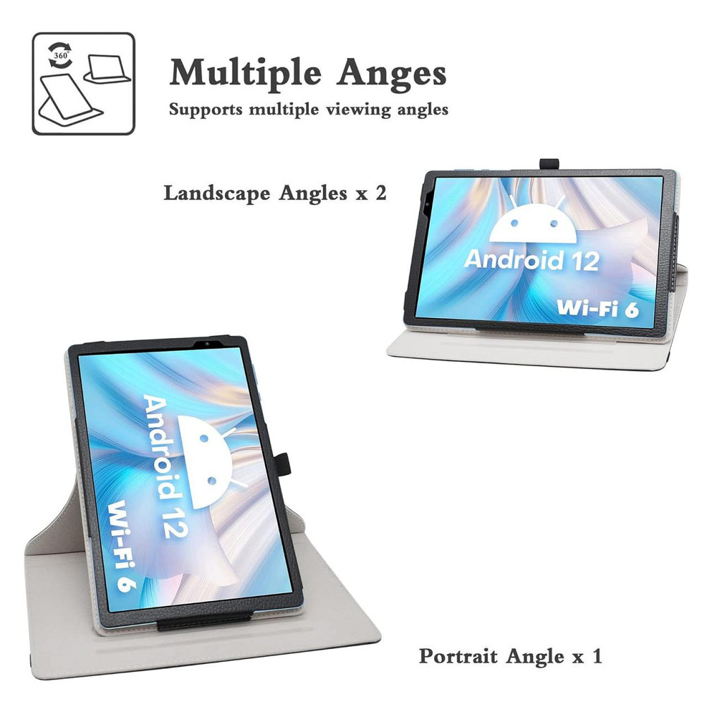 Чехол Bige с поворотной подставкой на 360 градусов для планшета TECLAST 10 дюймов 2023 P25T Днепр - изображение 3