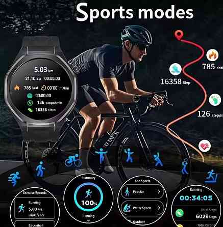 Смартгодинник: DT WATCH5 ULTRA. NFC. GPS. Compass. Barometr. Київ