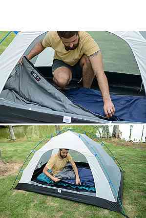 Спальник надлегкий Naturehike Ultra light LW 180 NH15S003-D, (20°C), p-p M, лівий, блакитний Київ