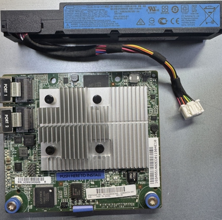 Hpe Smart array p408i gen 10 raid controller. Харьков - изображение 1