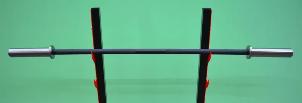 Гриф олімпійський 1.5 м з діаметром 50 мм до 150 кг вагою 9 кг Гантелі, гирі, штанги та диски воронований Київ - фото 1