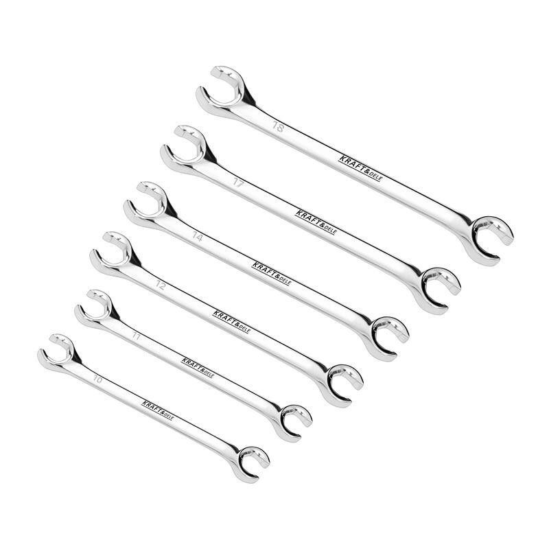 Набір ключів ріжково-накидних Kraft&Dele KD10999 Київ - фото 5