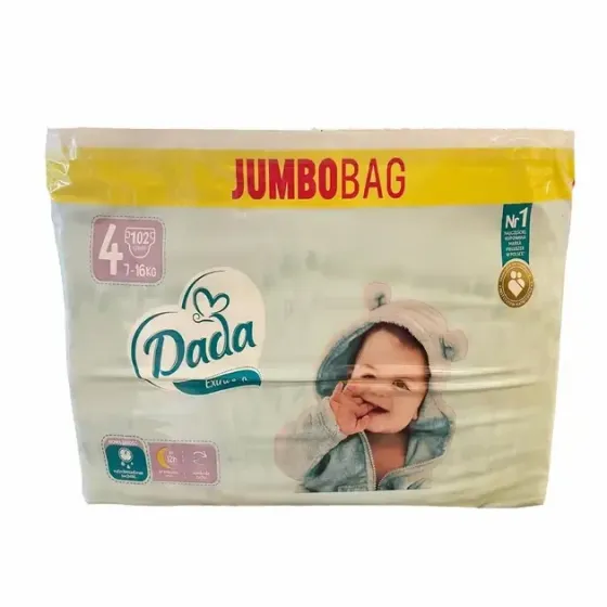 Підгузки Дада Екстра Софт 4 Максі Dada Extra Soft 102 шт / 7-16 кг Львів