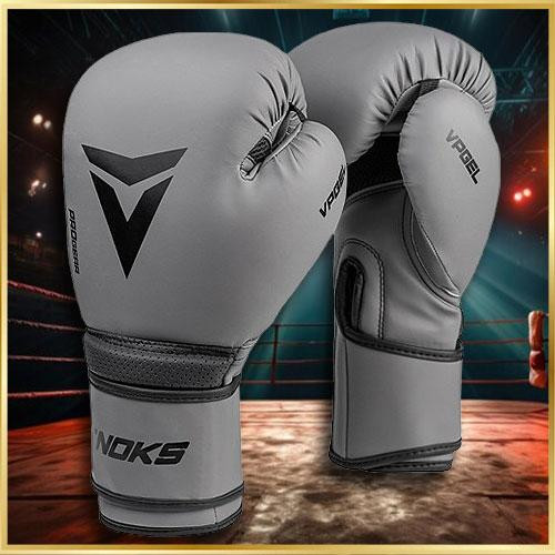 Професійні боксерські рукавички для тренувань і спаринга V'Noks Ultima Grey 10 унцій Рукавички для єдиноборств і боксу Київ - фото 1