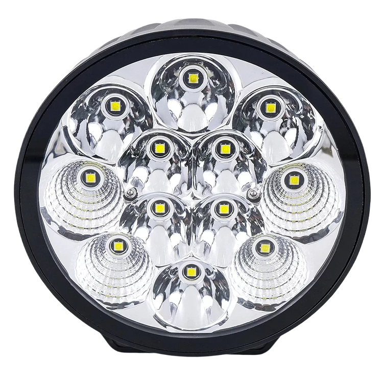 Світлодіодна фара StarLight SL-D0660C-B кругла, комбіноване дальнє світло, прожектор WHITE 60W 7200Lm 5700K 12/24V (∅140мм) Харків - фото 5