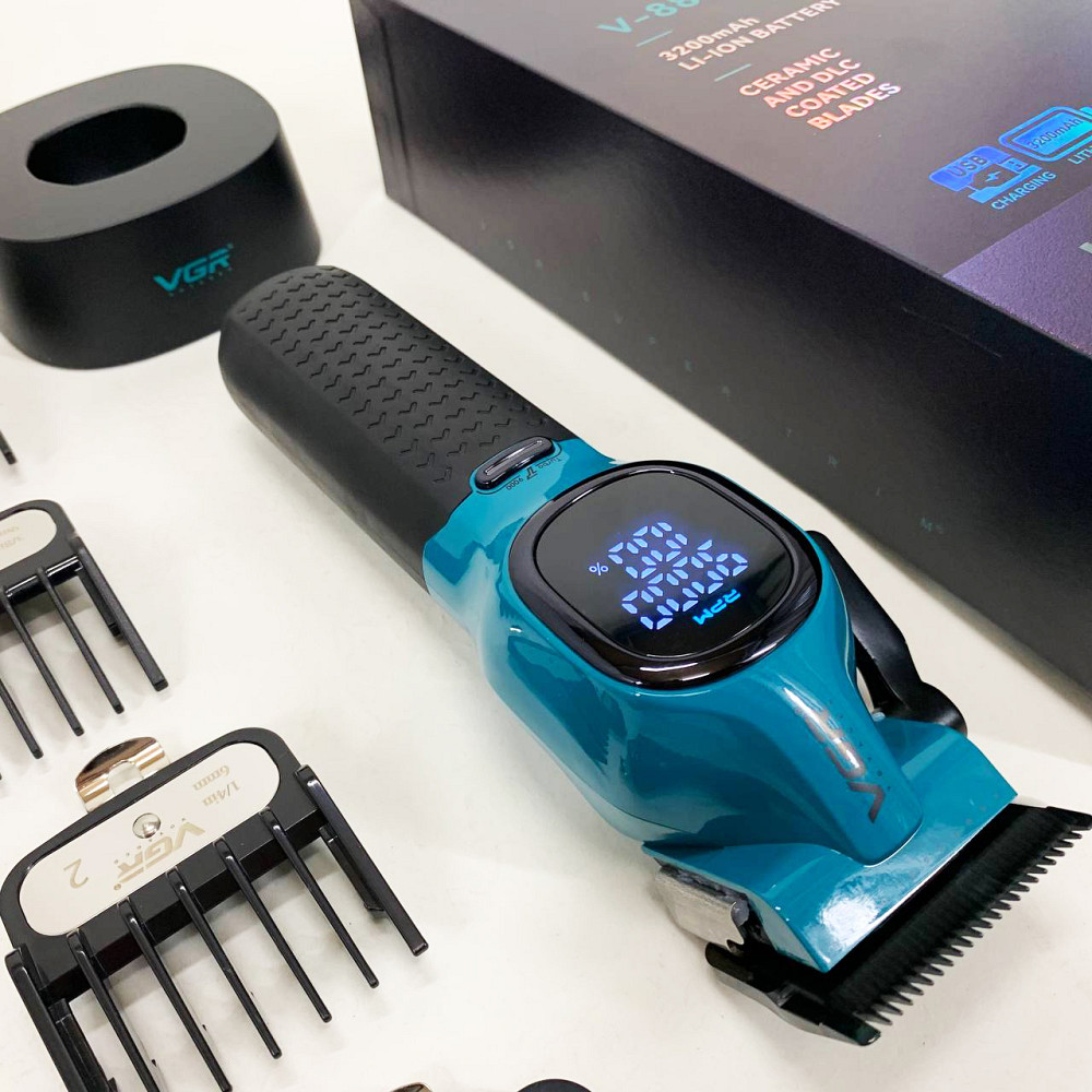 Машинка для стрижки волос с различными насадками, Многофункциональный триммер для стрижки волос и тела GU-34 Львов - изображение 4