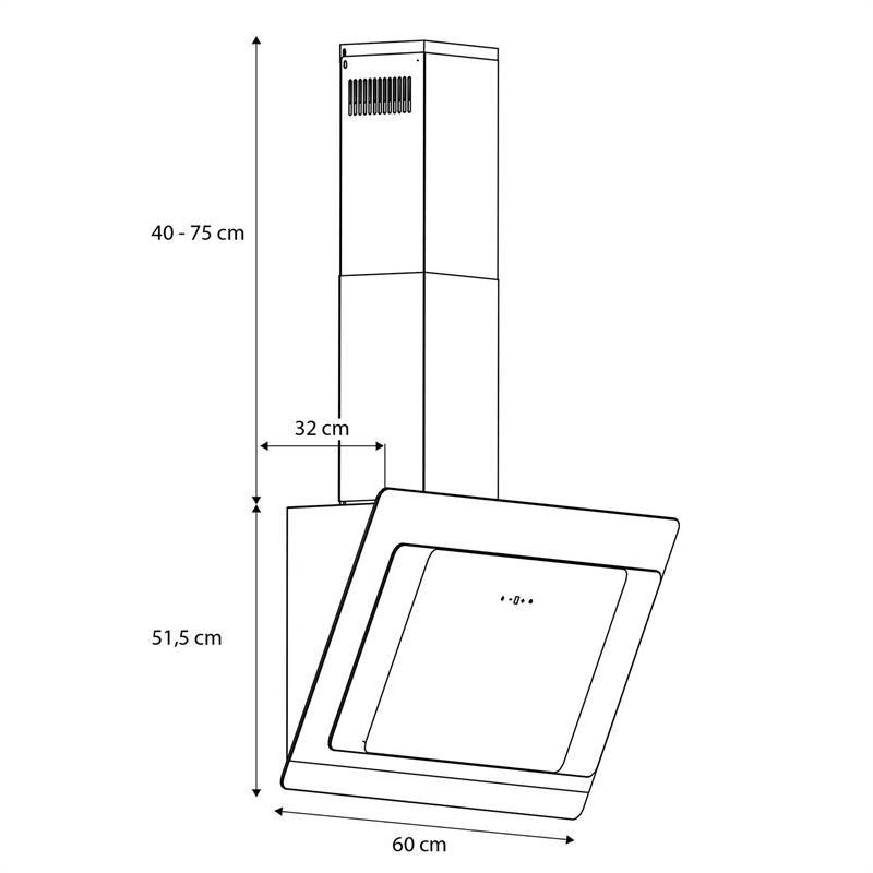Вбудована духова шафа Gusteau Aurora + настінна витяжка з неіржавкої сталі чорного кольору (Німеччина, Рівне - фото 10