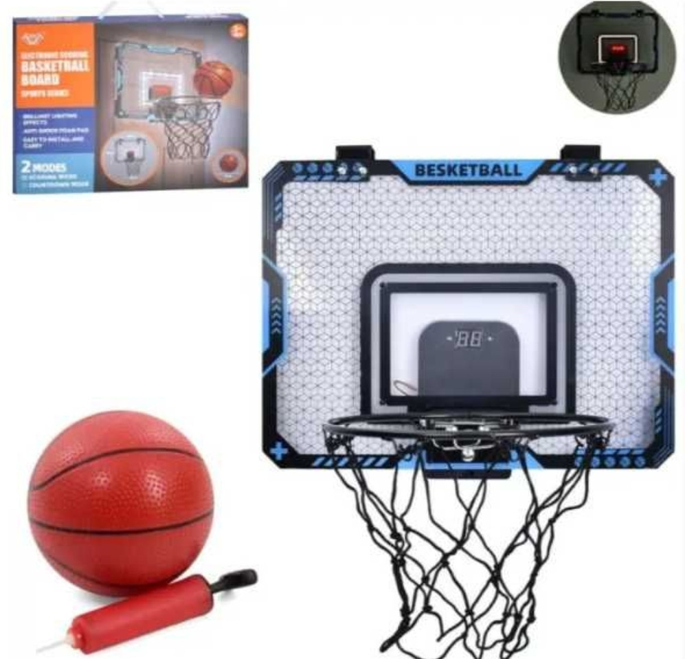 Дитяче баскетбольне кільце з електронним табло Баскетбол м'яч Детский. Київ - фото 3