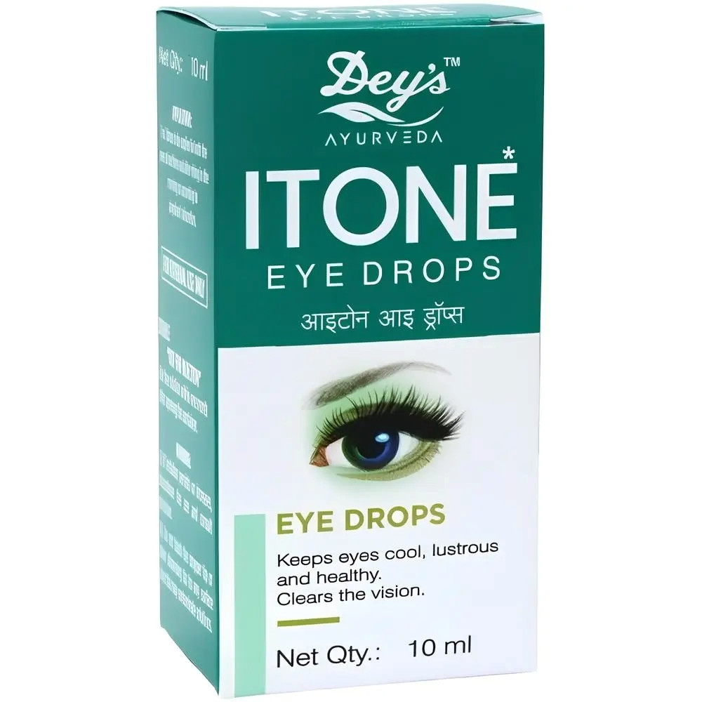 Краплі для очей Dey`s Medical Stores Pvt. Ltd Itone 10ml (засіб для гігієни очей і підтримки хорошого зору) Луцьк - фото 1
