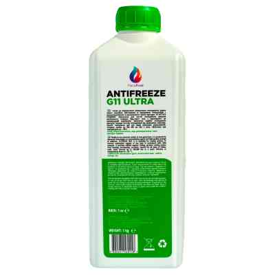 Антифриз NanoFrost G11 Ultra зелений, 1кг Вінниця