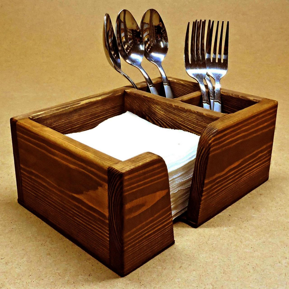 Підставка для столових приборів "Аппетито" латте Миколаїв - фото 1