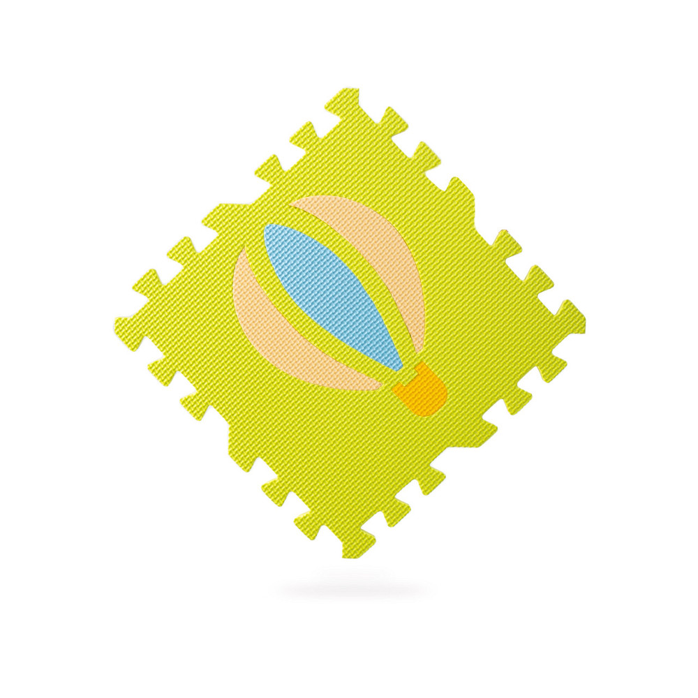 Детский коврик пазл с бортиками Transport 30x30 WCG EVA - 25 частей, для детей Киев - изображение 2