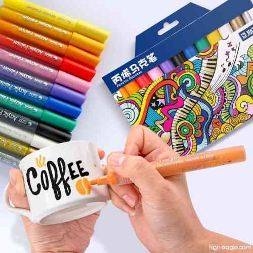 Відеоогляд! Набір акрилових маркерів для малювання. Маркери для малювання на різних поверхнях Кам'янець-Подільський