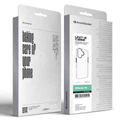 Чохол до мобільного телефона Armorstandart UNIT2 Apple iPhone 16 Matte Clear (ARM78748) Вінниця