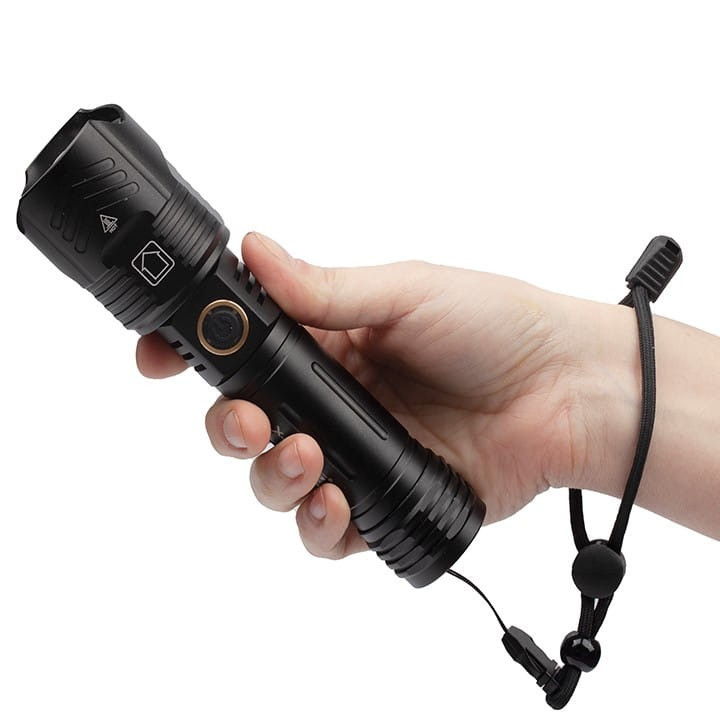 Ліхтар X-BALOG BL-L-12-P100 алюмінієвий (діапазон до 1000 м) з опцією PowerBank L-095 Киев - изображение 2