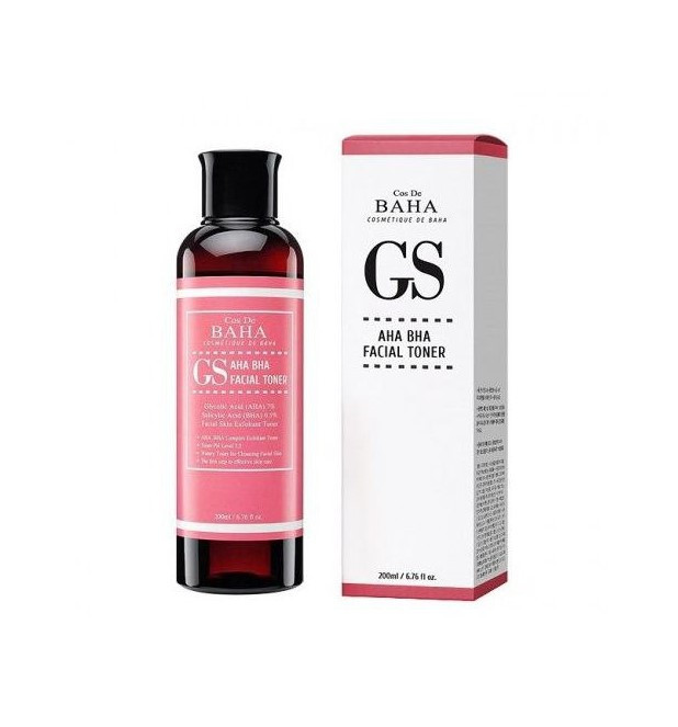 Тонер-эксфолиант с кислотами GS AHA BHA Facial Toner Cos De Baha 200 мл Киев - изображение 1