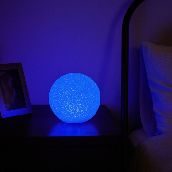 Світильник у формі кулі 10 см,багатобарвний,2303-0154. SBR Київ