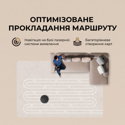 Пилосос Dreame Bot D20 White (RLD35GA) Вінниця - фото 5