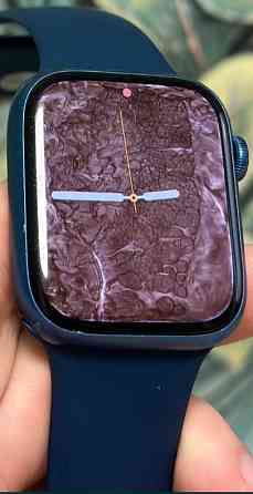 Смарт -Часы: Apple Watch Series 7 45mm. LTE+GPS 92%акб. Aluminium Case Abyss Blue. Киев