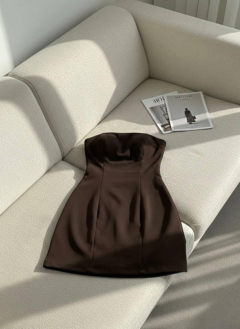 Женское стильное, романтичное мини платье креп костюмка Одесса - изображение 4