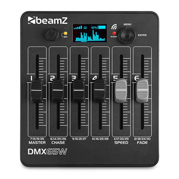 BEAMZ DMX65W DMX-КОНТРОЛЛЕР 30-КАНАЛЬНЫЙ БЕСПРОВОДНОЙ АККУМУЛЯТОР Ровно - изображение 2