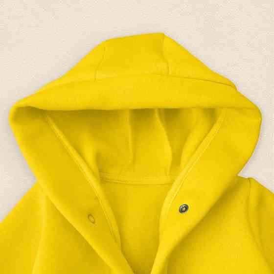 Дитячий комбінезон із тринитки Sun зріст 56 см (0 - 1 місяць) Malena Жовтий Кривий Ріг