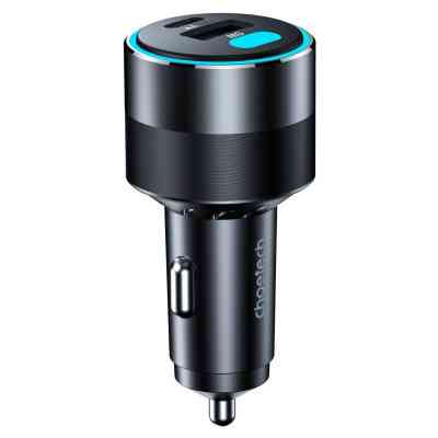 Зарядний пристрій Choetech car 2хUSB-C+USB-A 130W QC3.0/PD/PPS black (TC0011-BK) Вінниця