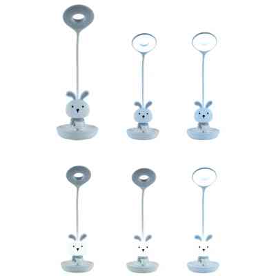 Настольная лампа Kite Bunny LED с аккумулятором, белая (K24-492-1-1) Винница