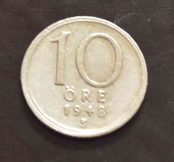 Швеція 10 ері 1948 рік (срібло) Полтава