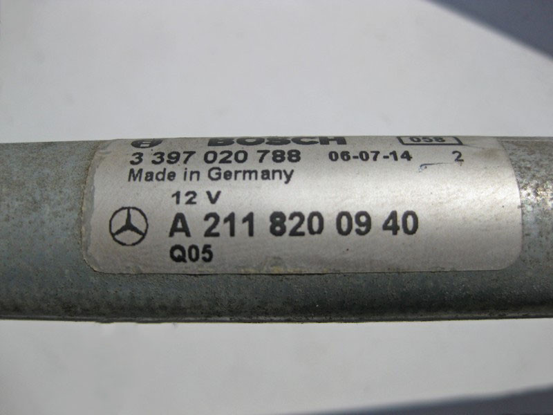 Mercedes-Benz  A2118200940 Трапеція двірників - механізм склоочисника E-Class W211 рестайл Одеса - фото 3