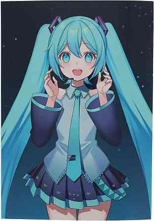Набір канцелярії Hatsune Miku для школи письма та малювання пенал А5 Київ