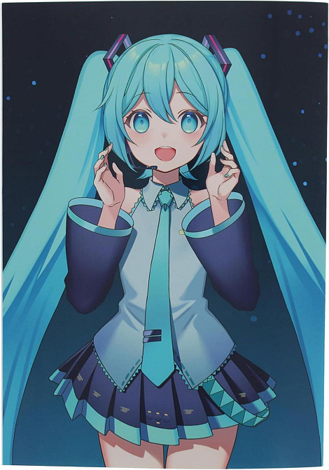 Набір канцелярії Hatsune Miku для школи письма та малювання пенал А5 Київ - фото 3