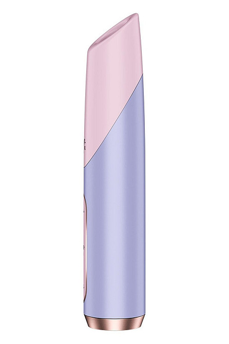 Миниатюрный вакуумный стимулятор клитора Satisfyer Bold Kiss розово-сиреневый Sex Aura Киев - изображение 3