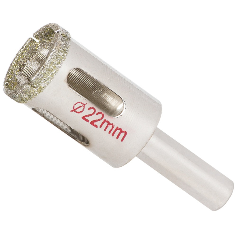 Коронка алмазна для кераміки та скла Ø 22 мм SIGMA (1541221) Київ - фото 1