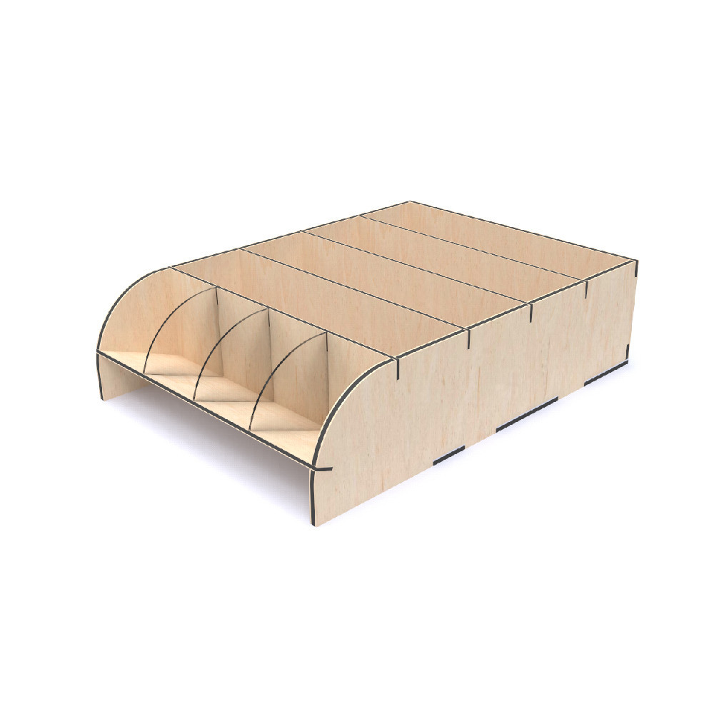 Скринька для грошей EKOSTAR 302х220х80 4 комірки Київ - фото 1