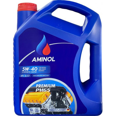 Моторное масло Aminol Premium PMG5 5W40 5л (AM148733) Винница - изображение 1