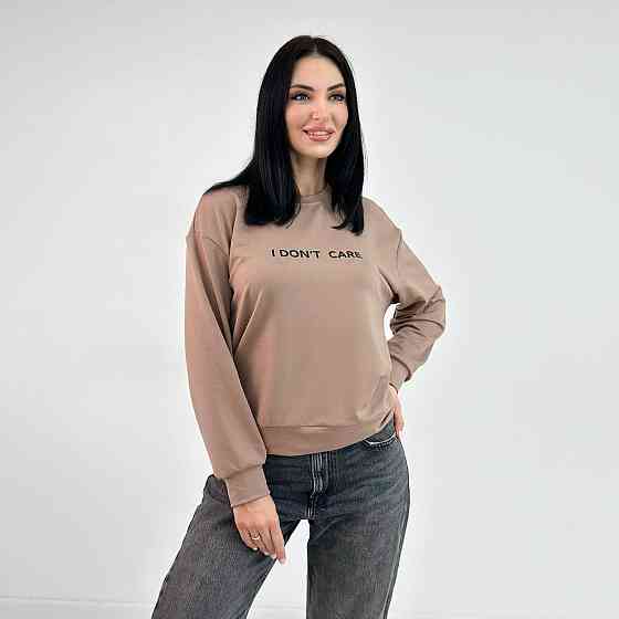 Женский свитшот из двунитки 