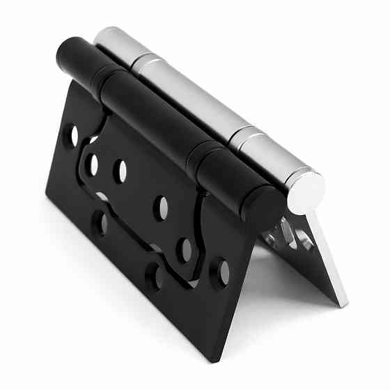 ЗАВИСА ДЛЯ ДВЕРЕЙ УНИВЕРСАЛЬНАЯ НЕВРЕЗНАЯ УСИЛИНА HB-100E BLACK ЧЕРНА Киев