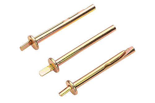 Анкер-клін стельовий 6*65 Bierbach цинк жовтий (пач. 25 шт.) APRO Рівне - фото 1