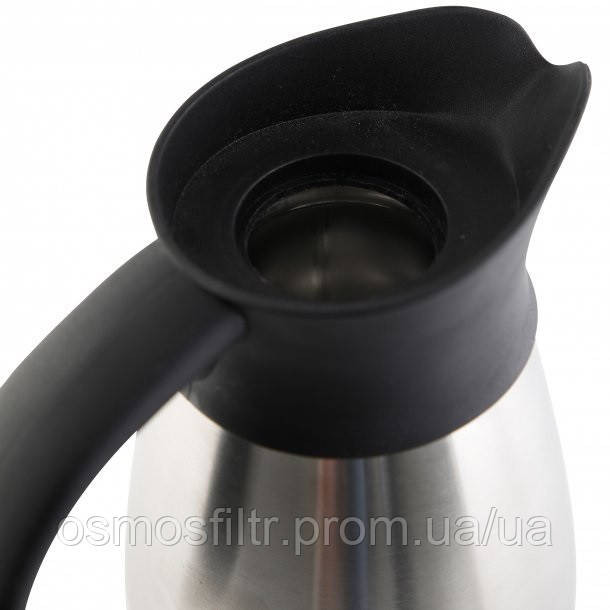 Термос Axentia 500 мл нерж корпус ручка і носик чоний пластик з подвійними стінками 15.5x20x10 см (116801) Київ - фото 7