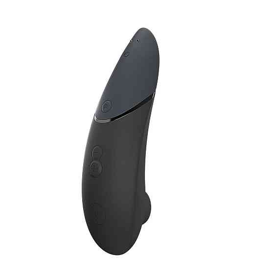 Вакуумный клиторальный стимулятор Womanizer Next Black, 3D Pleasure Air, 14 уровней интенсивности Sex Aura Киев