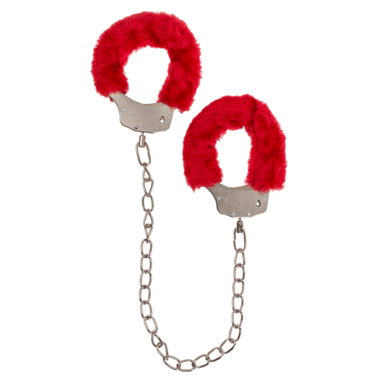 Поножі Plush Leg Cuffs Red Sex Aura Київ