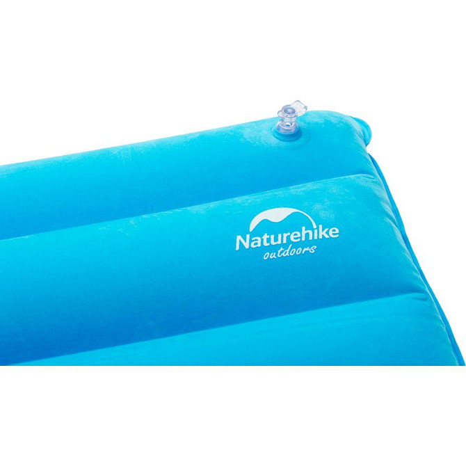 Подушка надувна Naturehike Square Inflatable NH18F018-Z, блакитний Киев - изображение 2