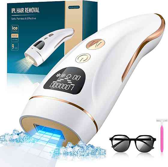 Епілятор IPL Hair Removal DYM-022 з охолодженням, лазерна епіляція, безболісна фотоепіляція для тіла Київ