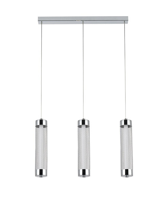 Підвісний світлодіодний світильник VALESO G 2664/3L 24W Хром Коломыя - изображение 2