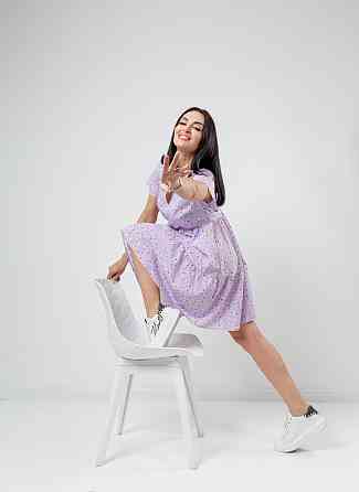 Короткое летнее платье 