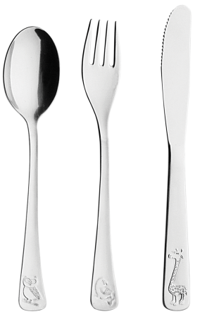 Дитячий набір столових приборів Tramontina Baby, 3 предмети (507248) Київ