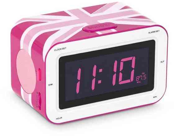 Радіоприймач з будильником 