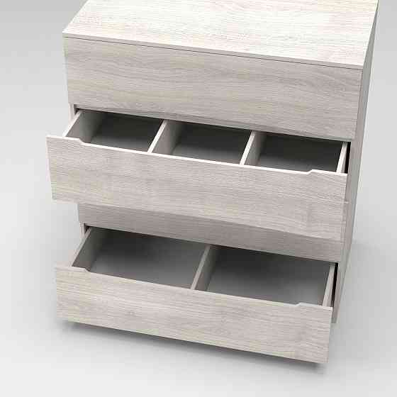 Комод Дельта №1, Дуб Шамоні Світлий, 1090/610/1200 Львів