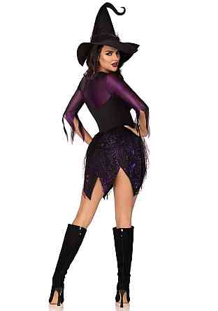 Костюм відьми Leg Avenue Mystical Witch S, сукня, капелюх Sex Aura Київ
